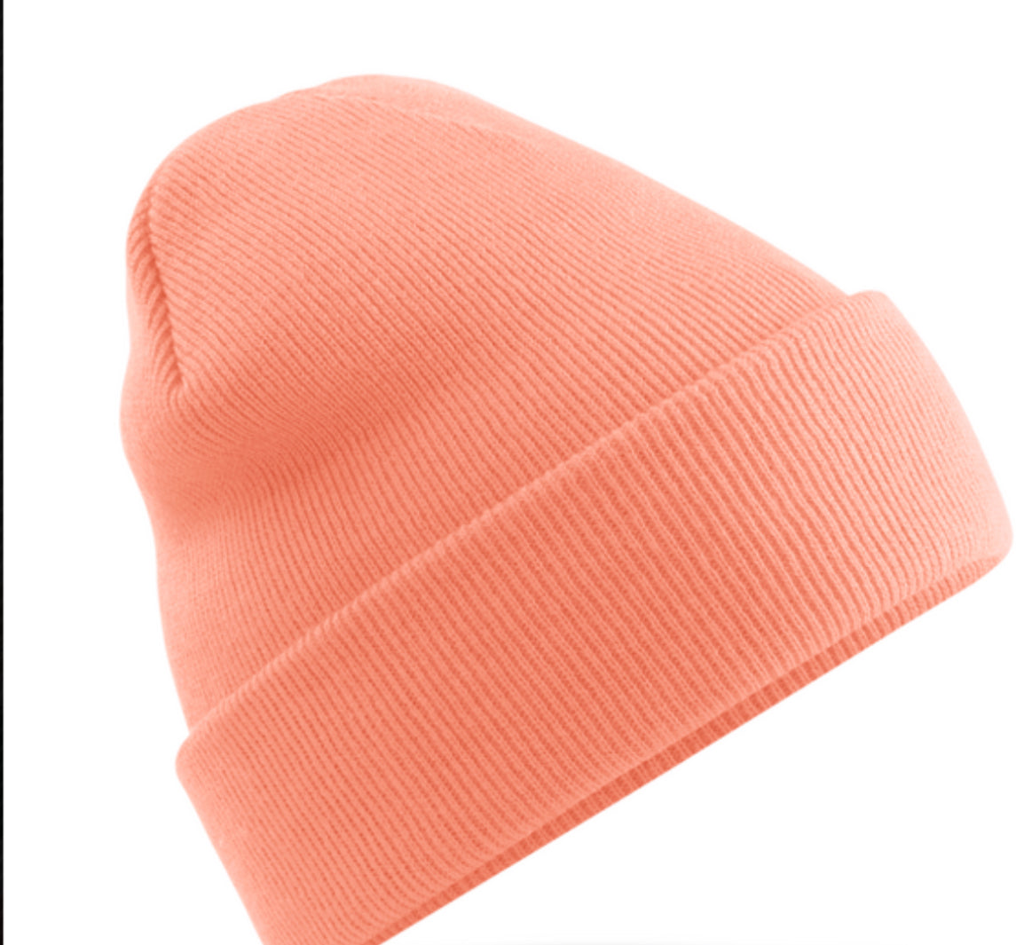 Felnőtt beanie kötött sapka egyedi felirattal