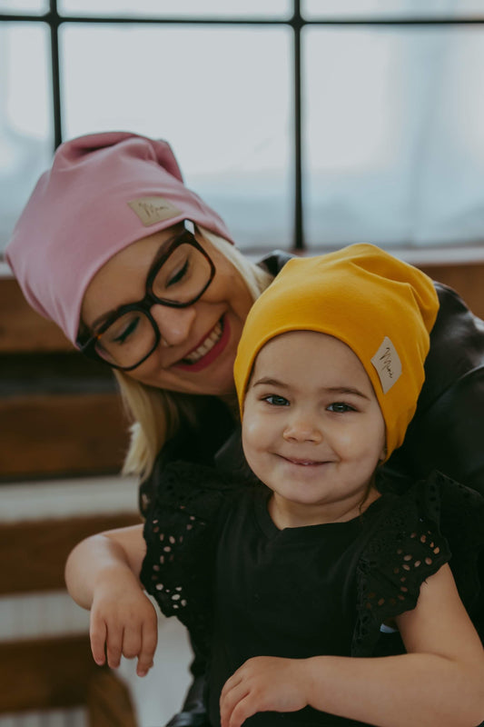 Beanie sapka - pamut jersey anyag