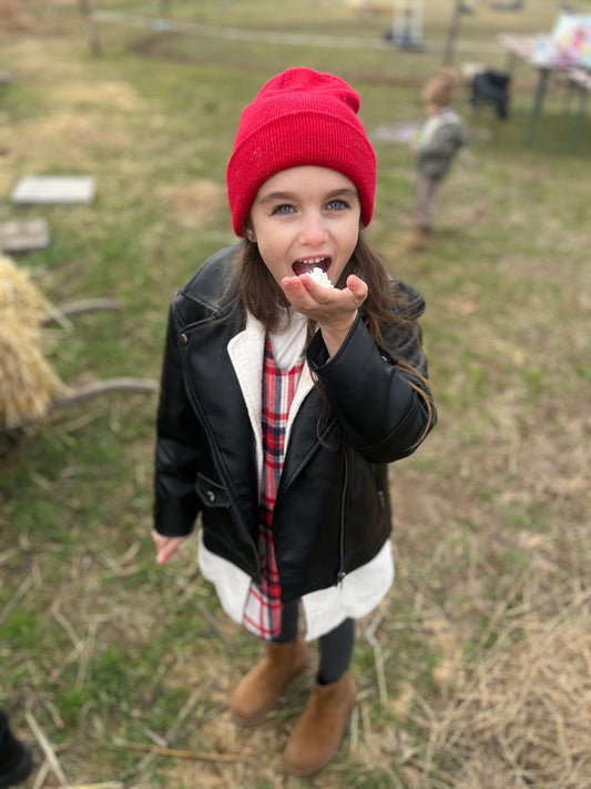 Egyméretes kötött gyermek sapka